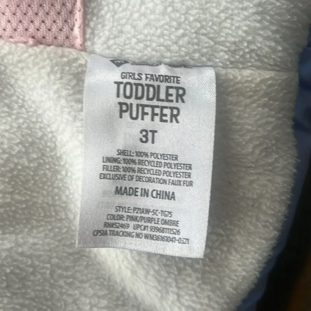 Toddler Girl Puffy Jacket